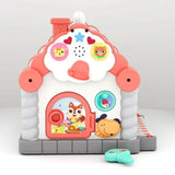 Animal Shape Sorting Activity House Designed for Early Learning Fun with playful front door and buttons